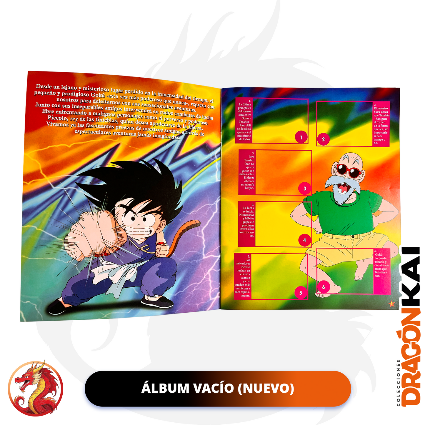 Álbum Dragon Ball 2 (Re. Navarrete) + Set completo a pegar