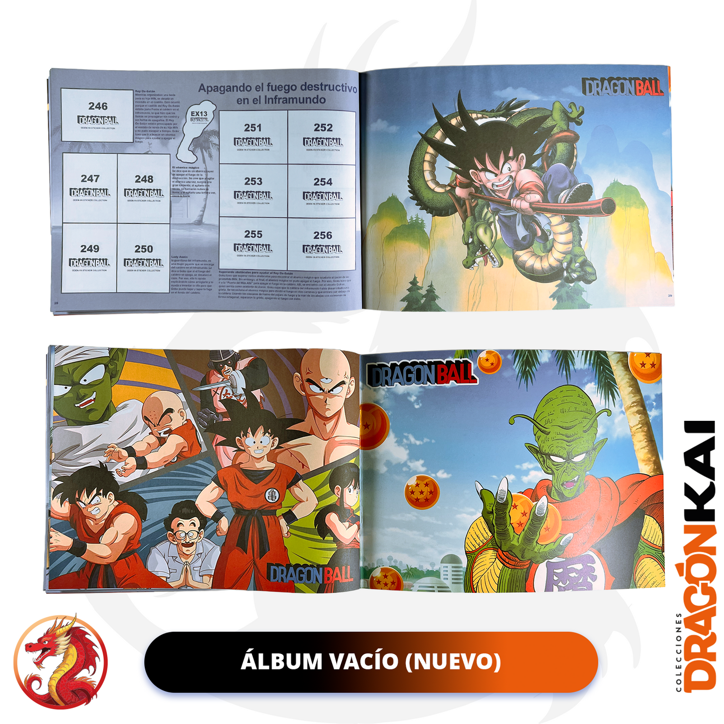 Álbum Dragon Ball (Re. Tailandia) + Set completo a pegar