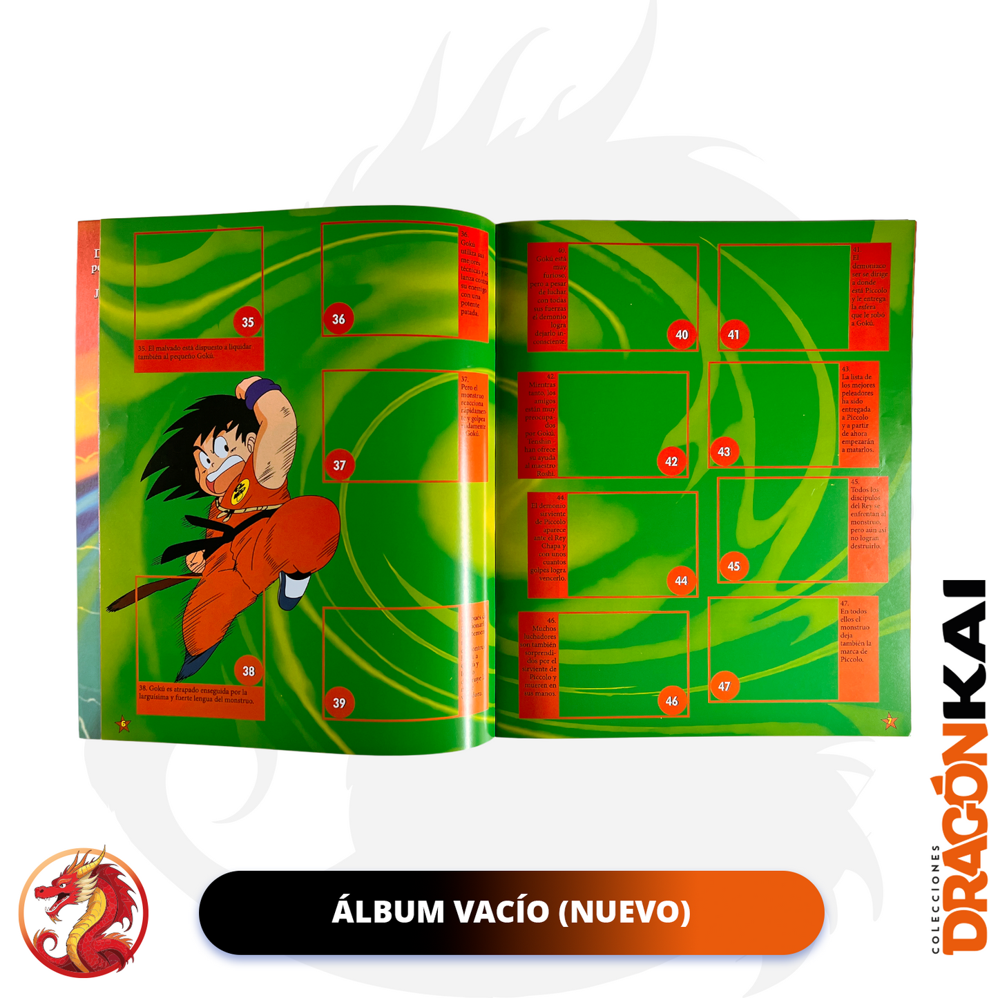 Álbum Dragon Ball 2 (Re. Navarrete) + Set completo a pegar
