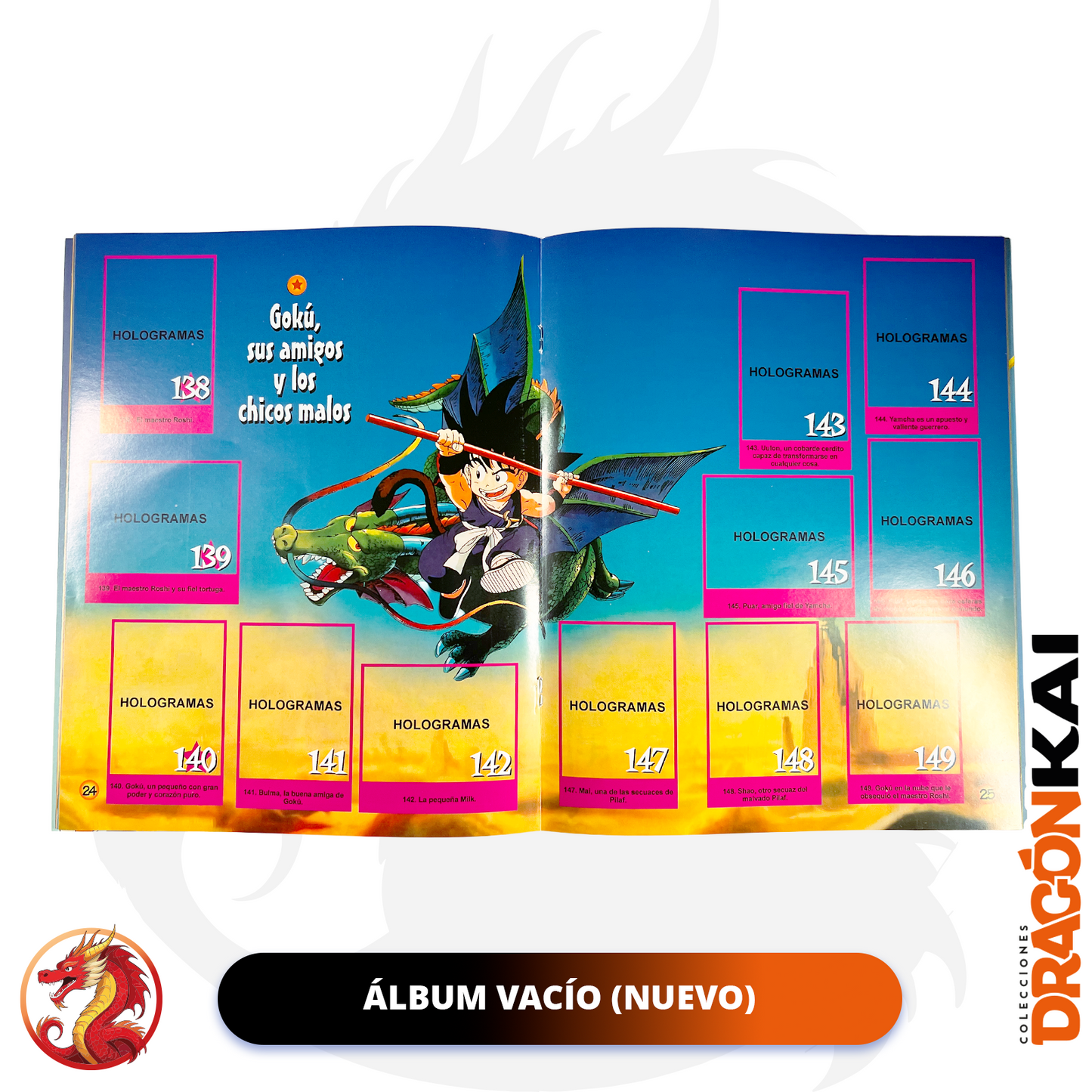 Álbum Dragon Ball (Re. Navarrete) + Set completo a pegar