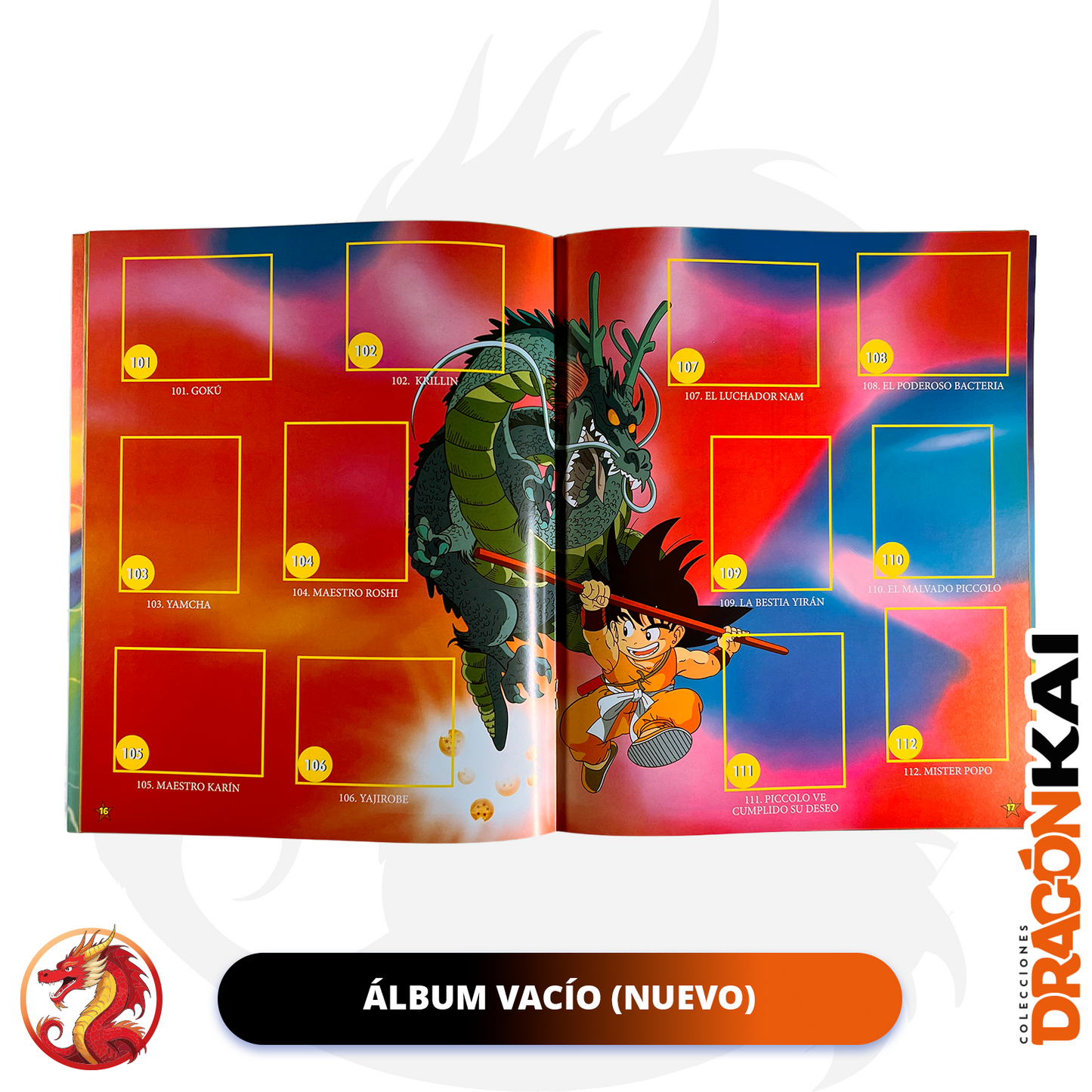 Álbum Dragon Ball 2 (Re. Navarrete) + Set completo a pegar