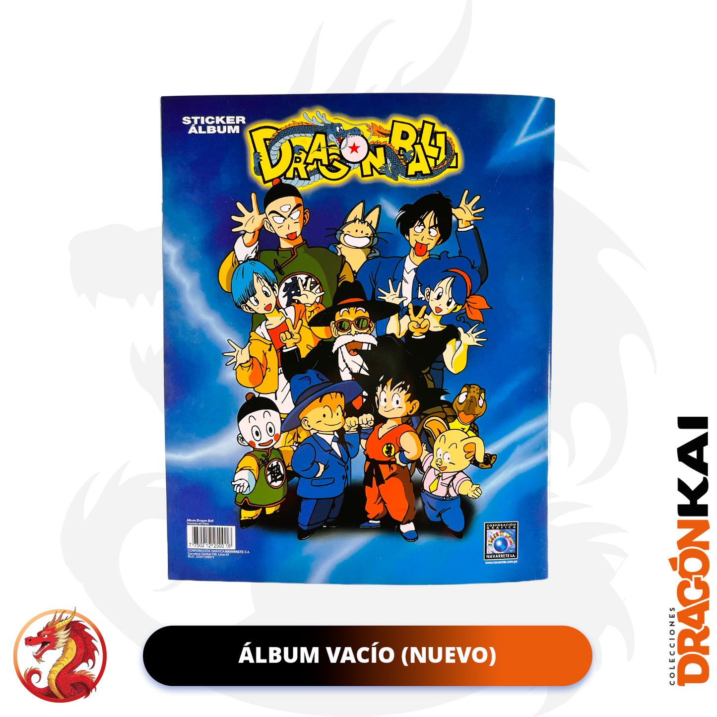 Álbum Dragon Ball (Re. Navarrete) + Set completo a pegar
