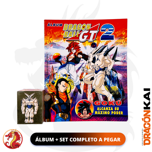 Álbum Dragon Ball GT 2 (Re. Navarrete) + Set completo a pegar
