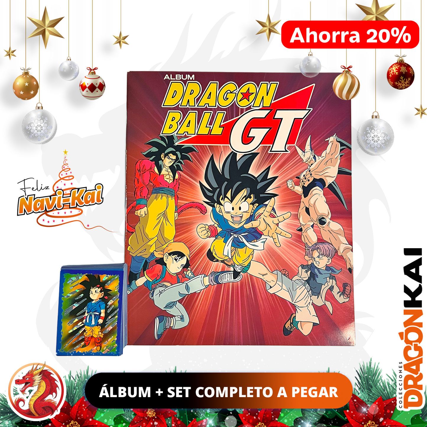 Álbum Dragon Ball GT (Re. Salo) + Set completo a pegar