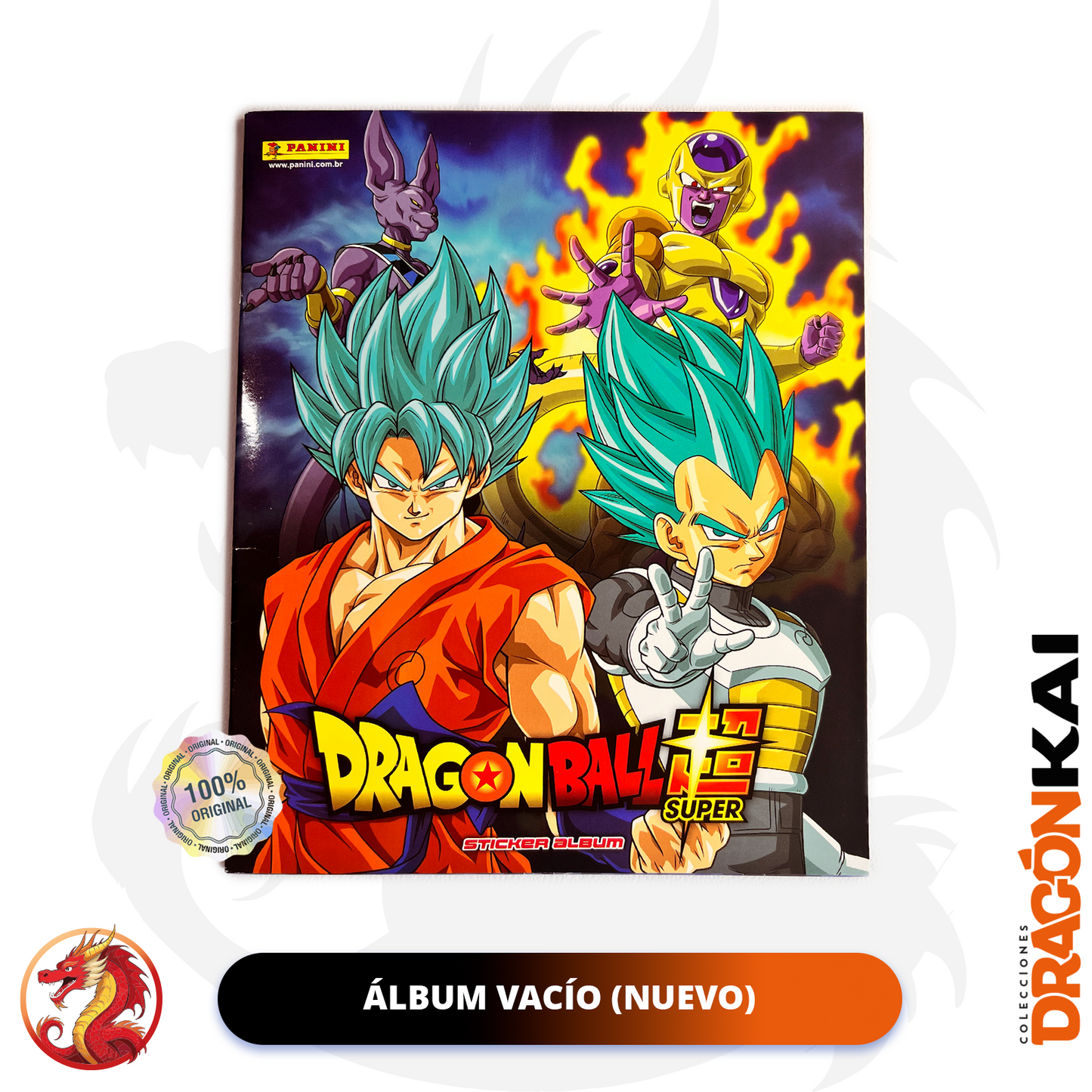 Álbum Dragon Ball Super (Panini 2017) + Set completo a pegar