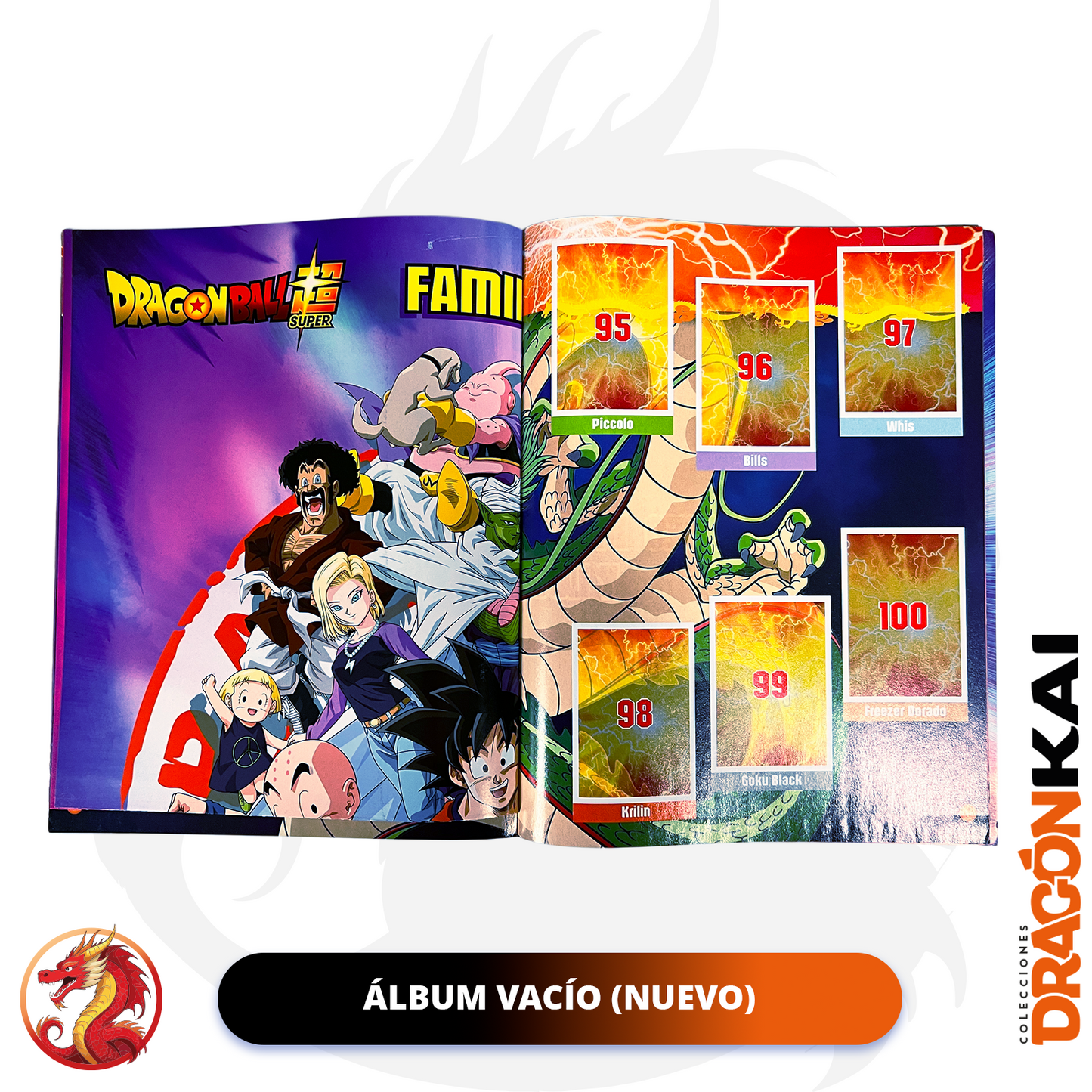 Álbum Dragon Ball Super (Panini 2020) + Set completo a pegar