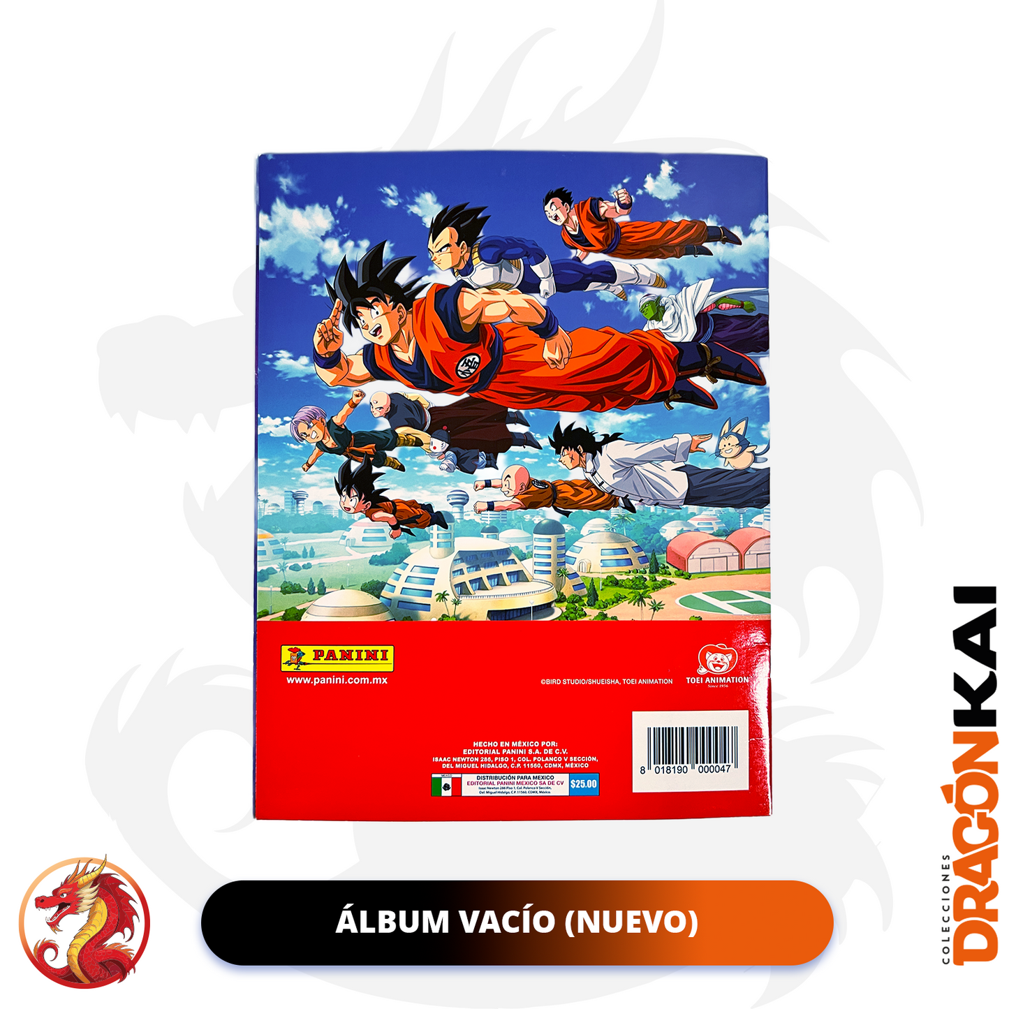 Colección Dragon Ball Super (Panini 2020). Álbum + 50 sobres
