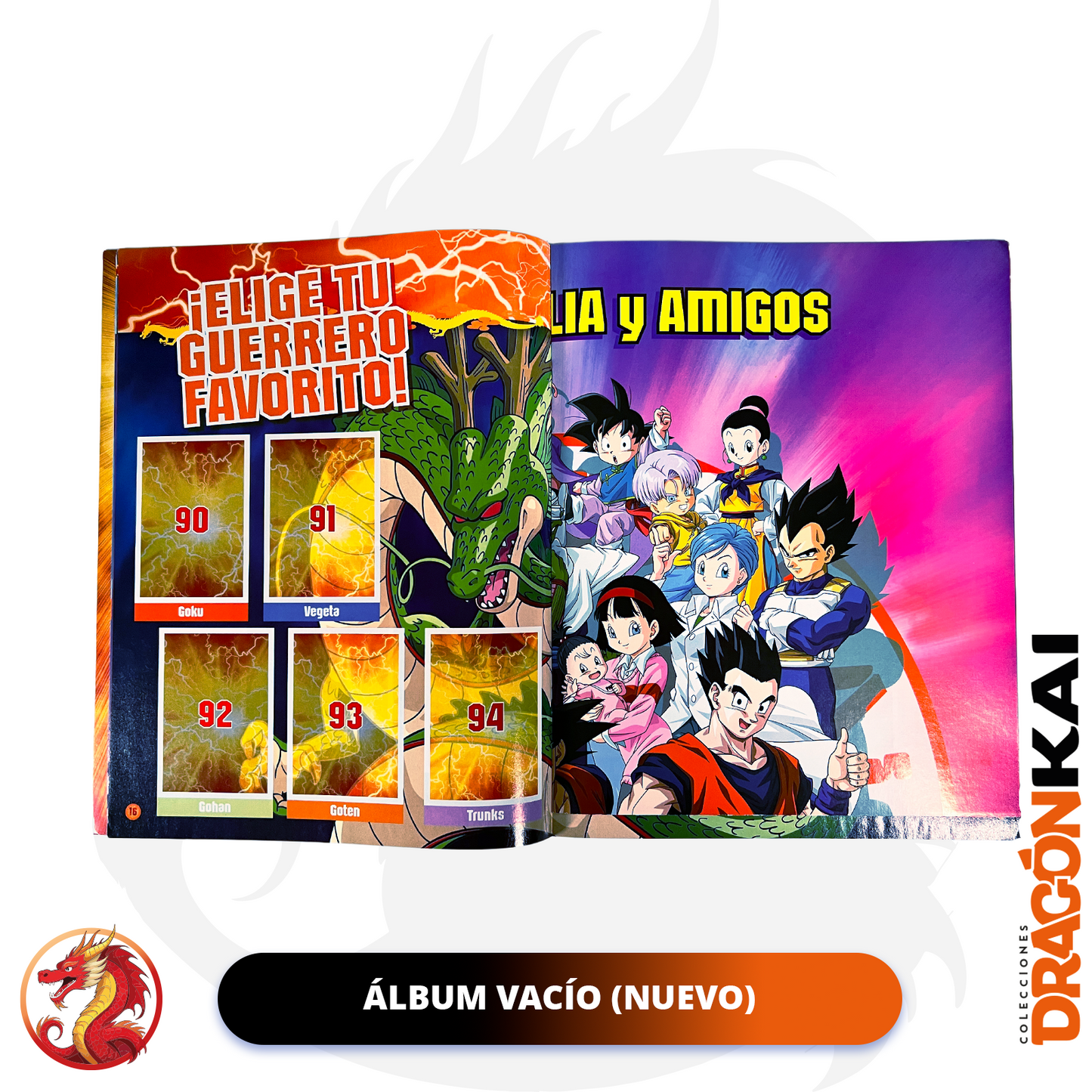 Álbum Dragon Ball Super (Panini 2020) + Set completo a pegar
