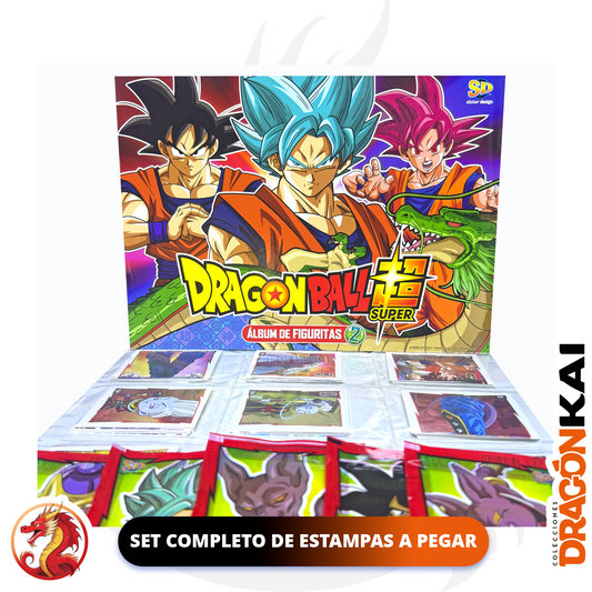 Álbum Dragon Ball Super (Editorial SD) + Set completo a pegar