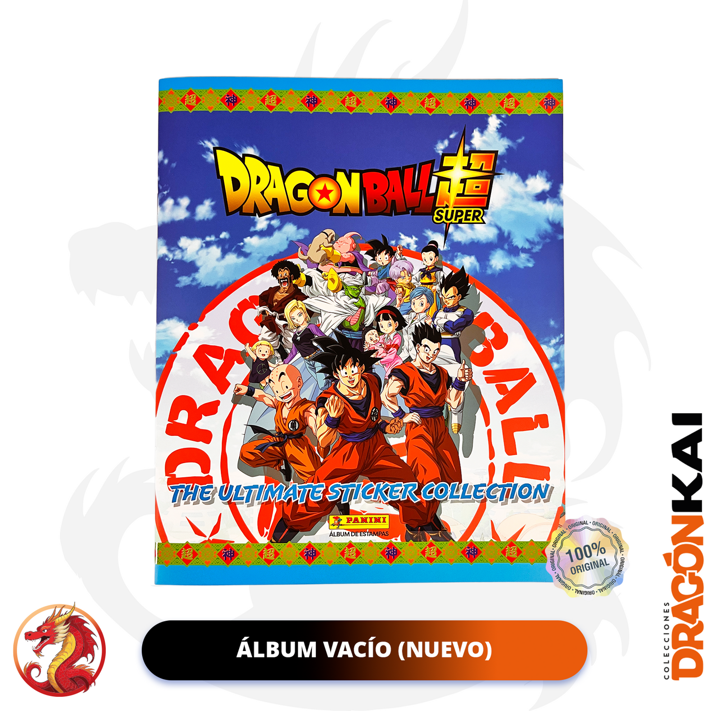 Álbum Dragon Ball Súper: Ultimate Collection (Panini 2025) + Caja de 50 sobres