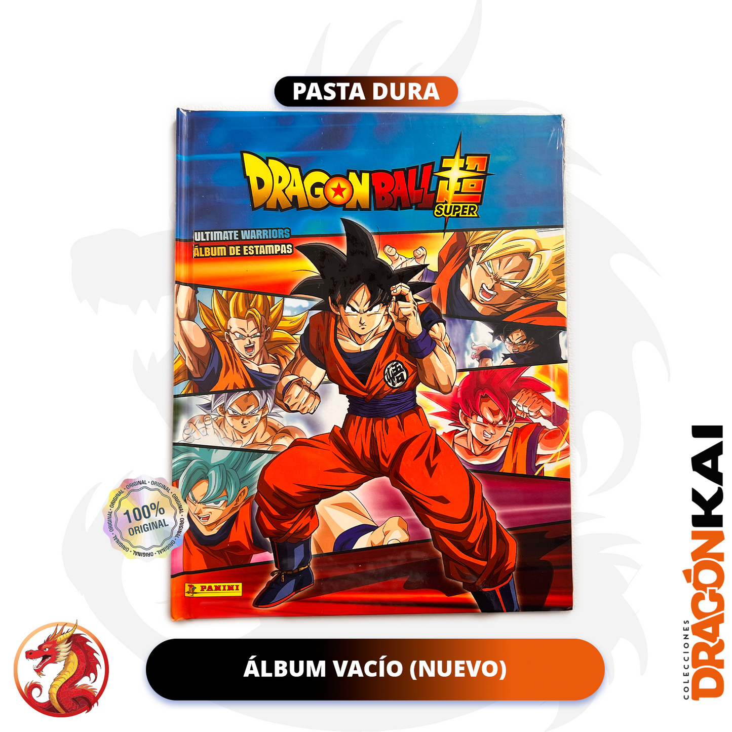 Álbum Pasta Dura Dragon Ball Super 3: Ultimate Warriors (Panini 2022) + Set completo a pegar