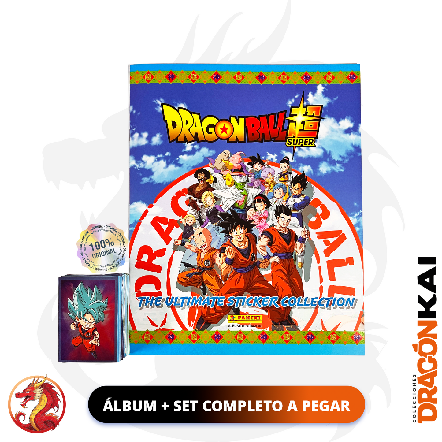 Álbum Dragon Ball Super: Ultimate Collection (Panini 2025) + Set completo a pegar