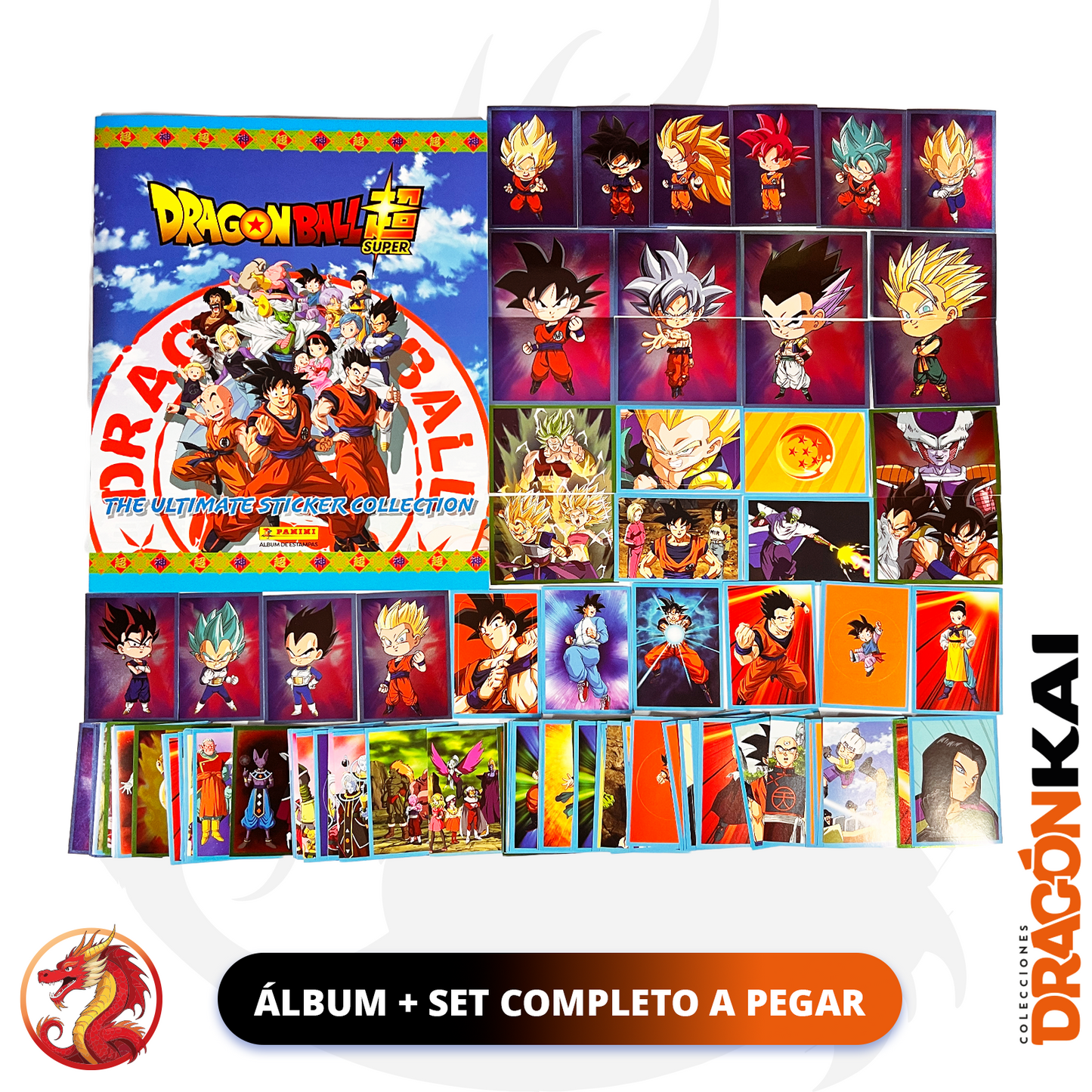 Álbum Dragon Ball Super: Ultimate Collection (Panini 2025) + Set completo a pegar