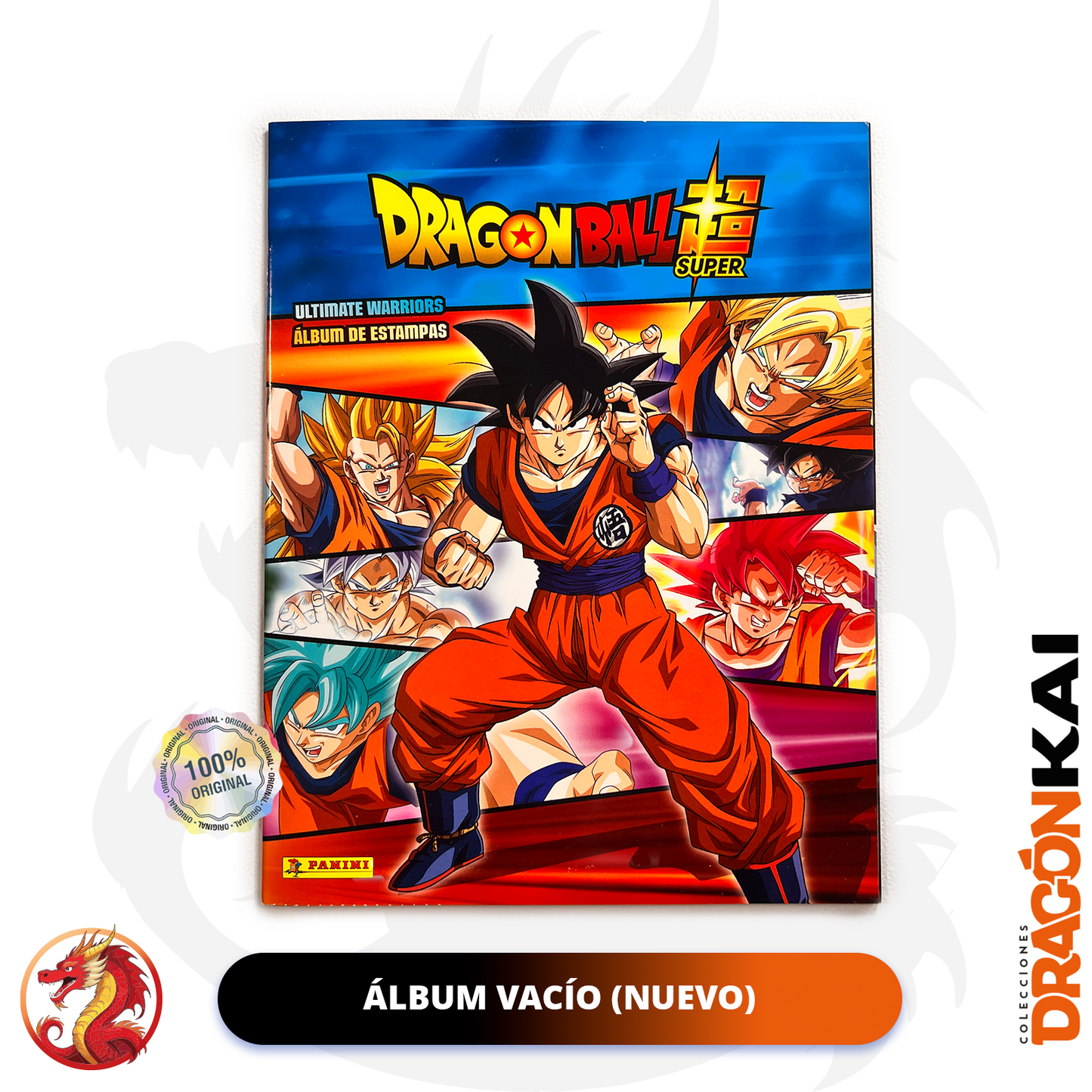 Álbum Dragon Ball Super 3: Ultimate Warriors (Panini 2022) + Set completo a pegar