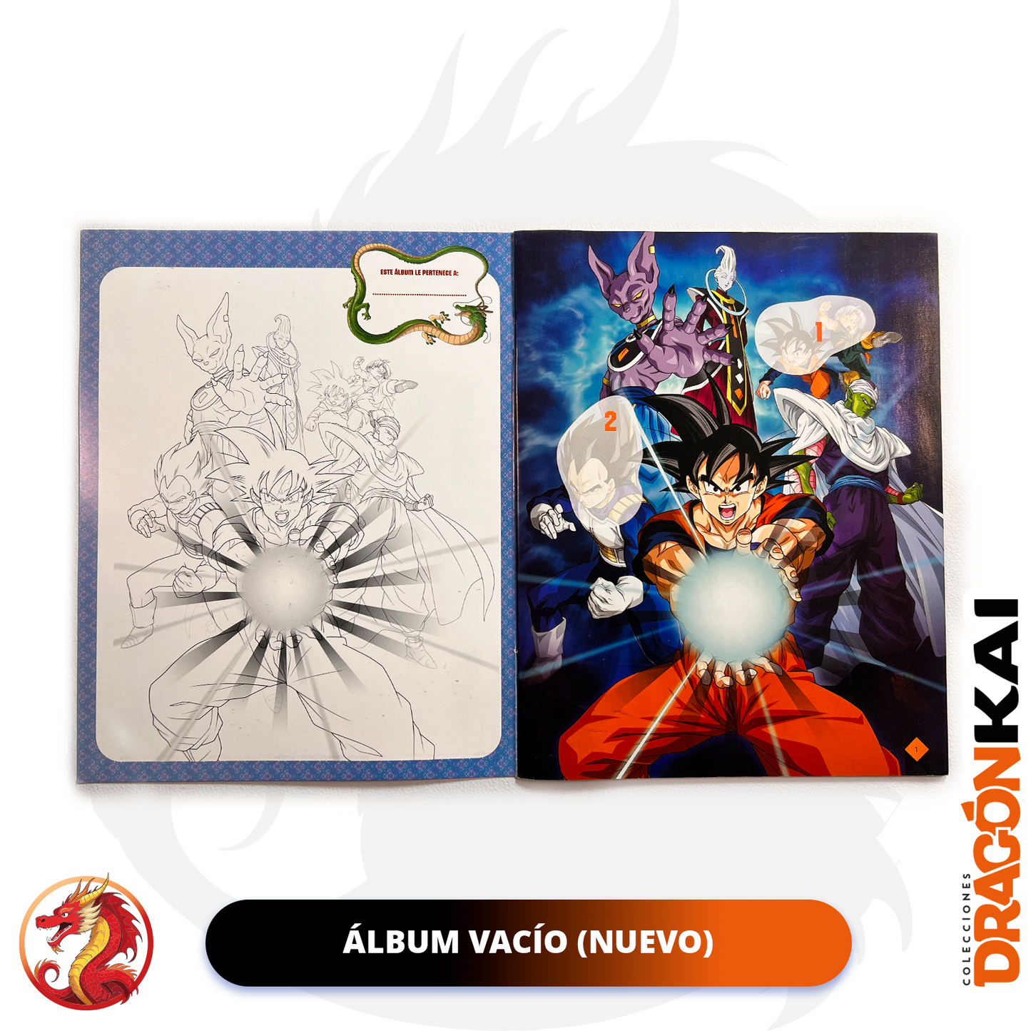 Álbum Dragon Ball Super 3: Ultimate Warriors (Panini 2022) + Set completo a pegar