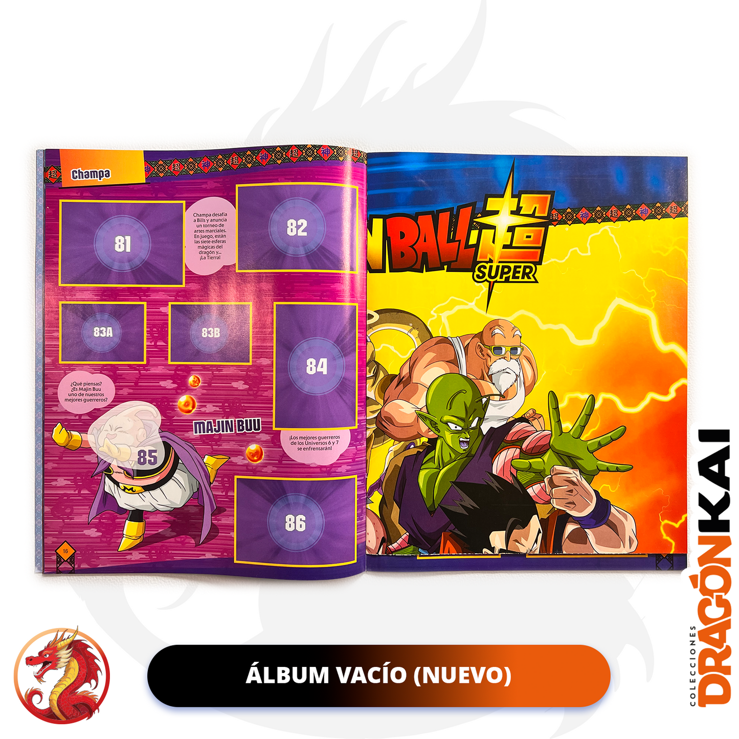 Álbum Dragon Ball Super 3: Ultimate Warriors (Panini 2022) + Set completo a pegar