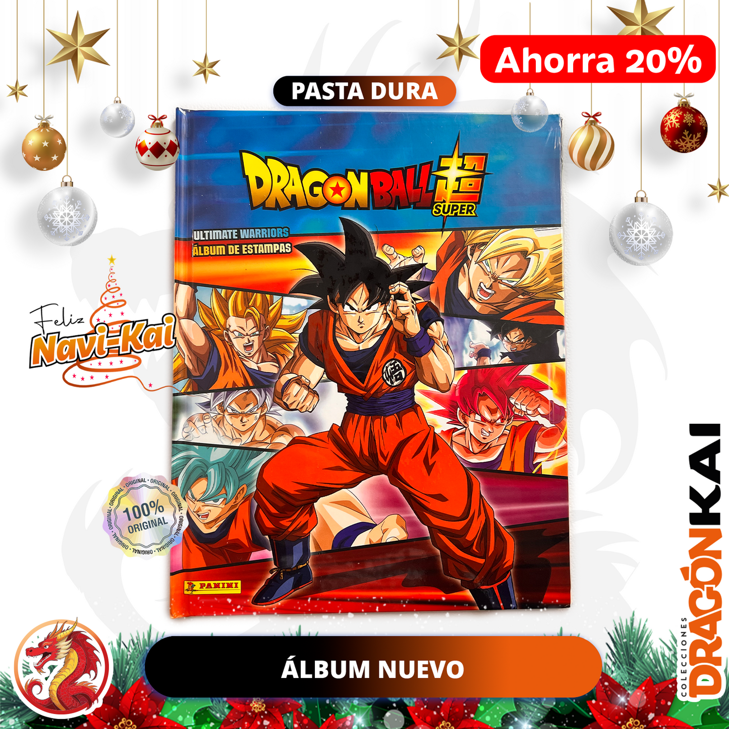 Álbum Pasta Dura Dragon Ball Super: Ultimate Warriors (Panini 2022)