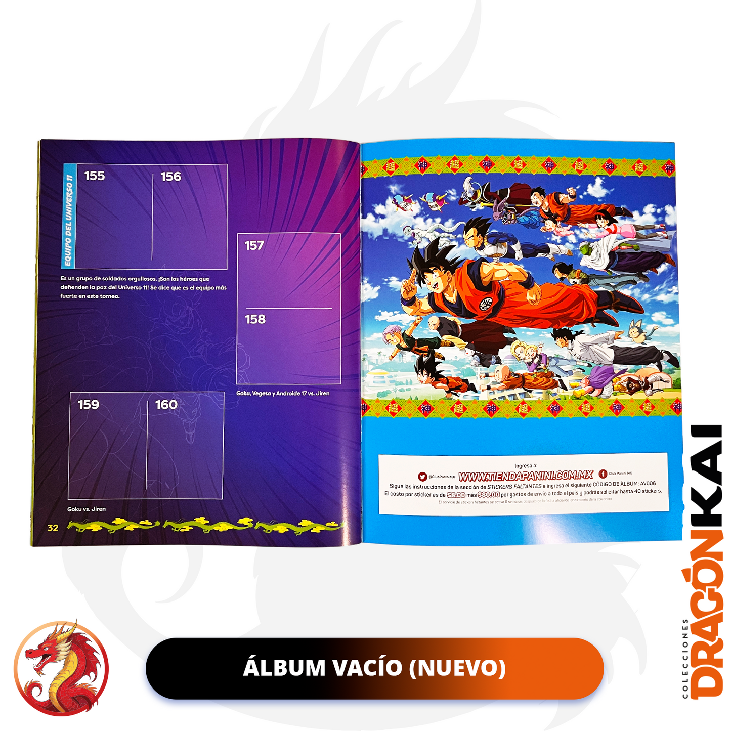 Álbum Dragon Ball Super: Ultimate Collection (Panini 2025) + Set completo a pegar