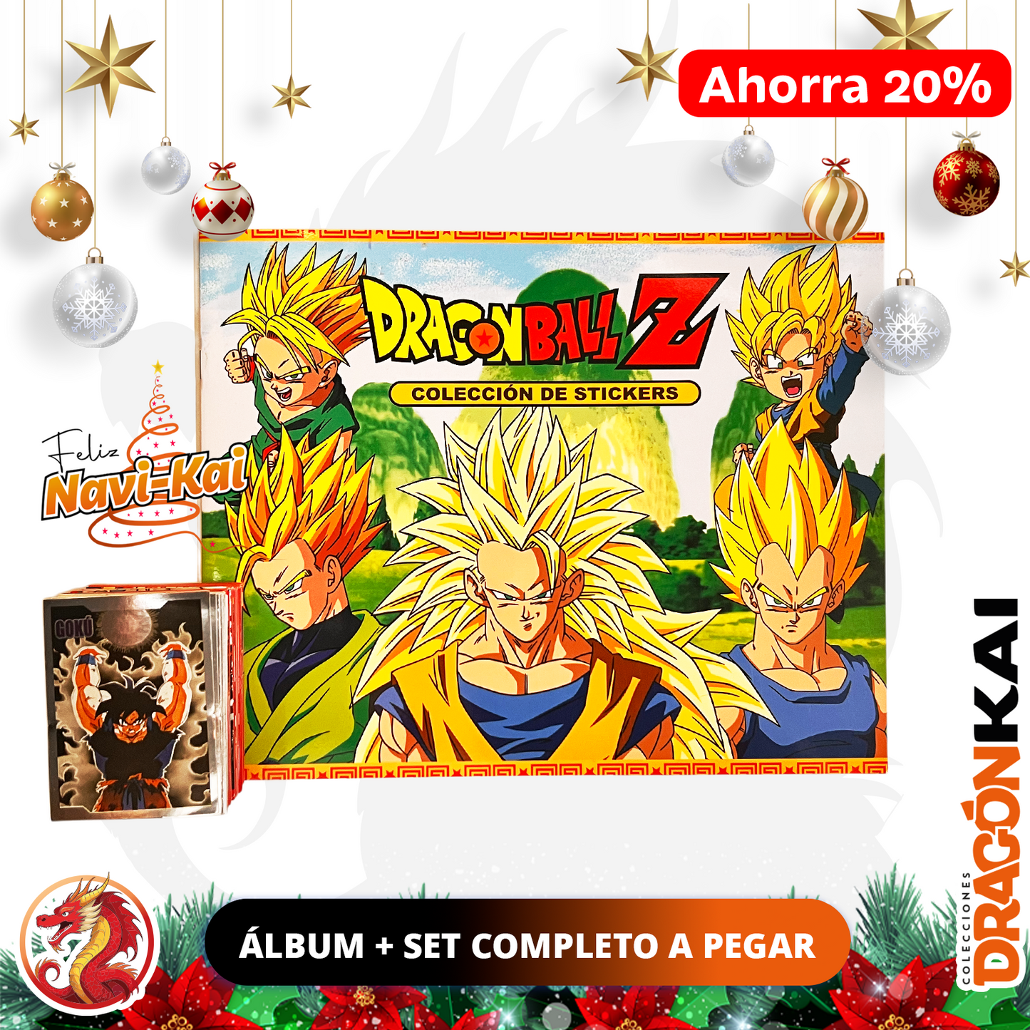 Álbum Dragon Ball Z (Re. Navarrete 2017) + Set completo a pegar
