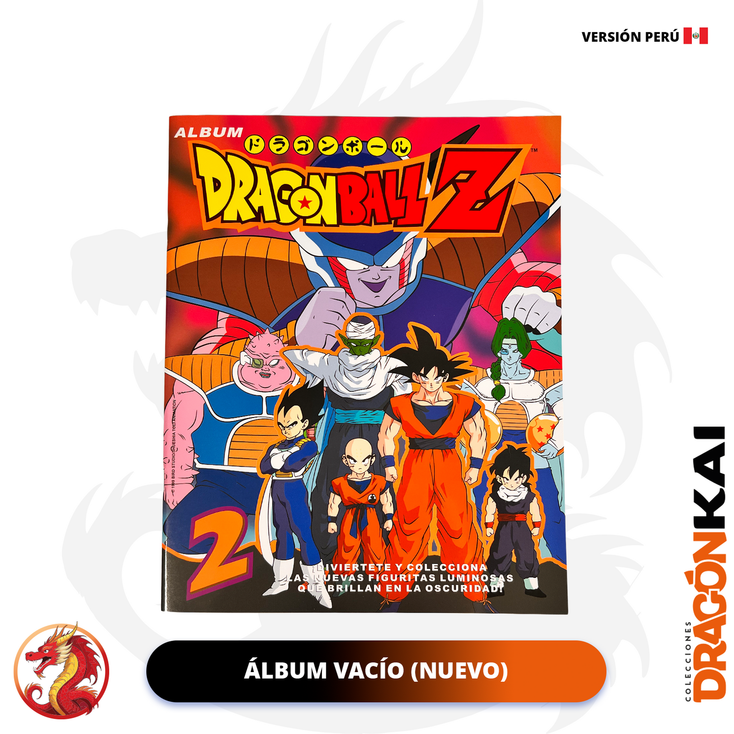 Álbum Dragon Ball Z 2 (Re. Navarrete Perú) + Set completo a pegar