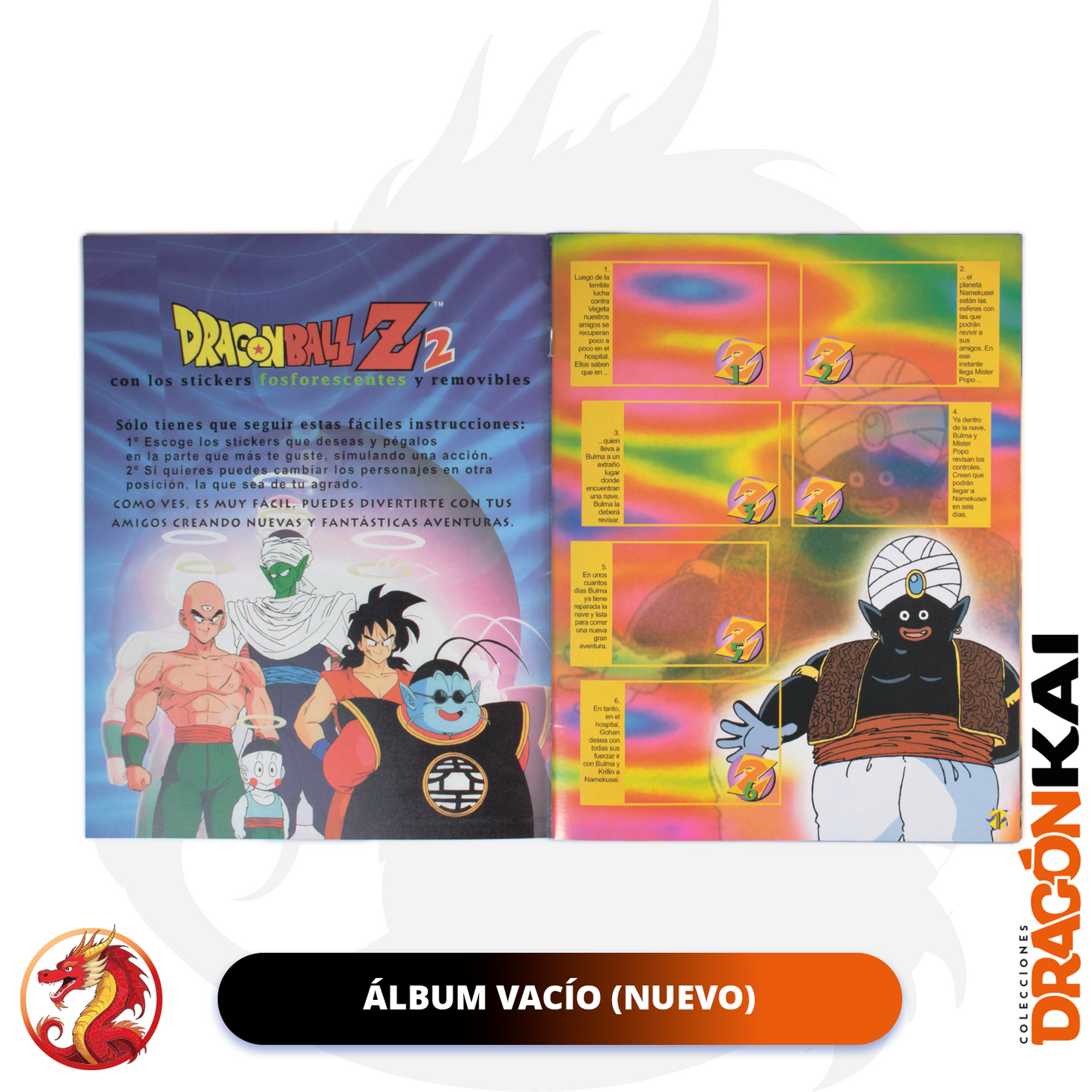 Álbum Dragon Ball Z2 (Re. Navarrete) + Set completo a pegar
