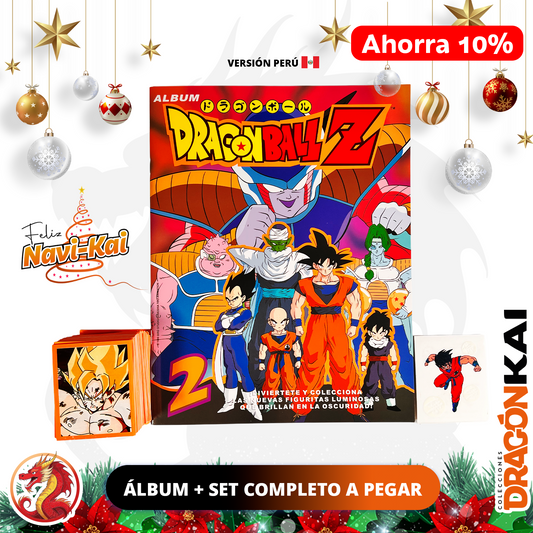 Álbum Dragon Ball Z 2 (Re. Navarrete Perú) + Set completo a pegar
