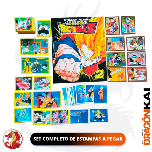 Álbum Dragón Ball Z2 (Re. Navarrete 2007) + Set completo a pegar