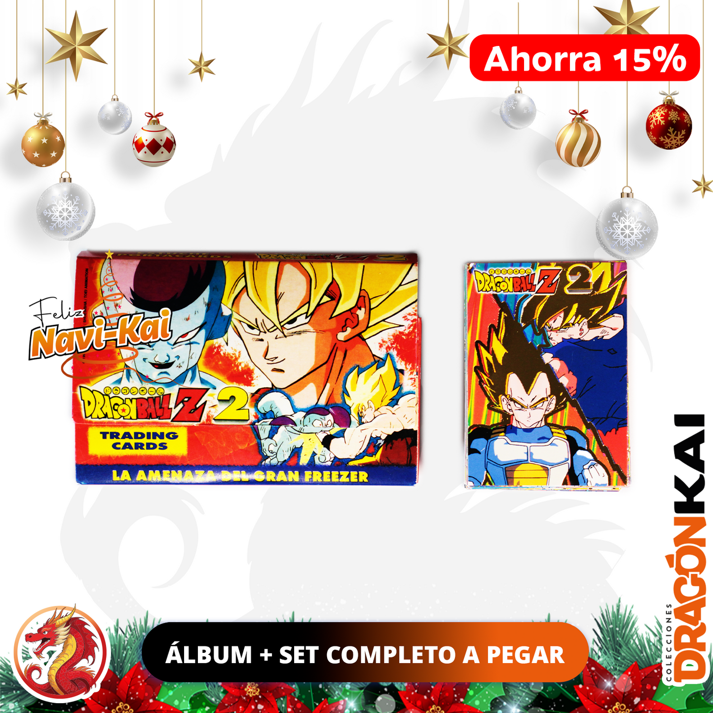 Tarjetas «Dragon Ball Z 2» GOLD Ed. (Re. Navarrete)