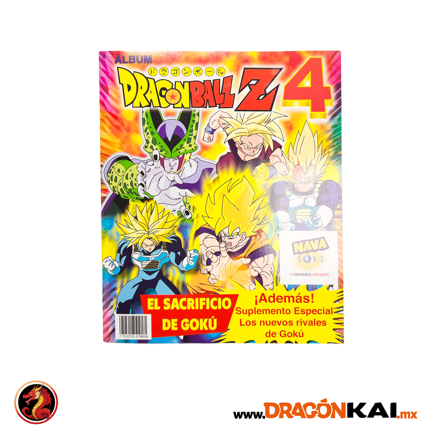 Álbum Dragon Ball Z4 (Re. Navarrete) + Set completo a pegar