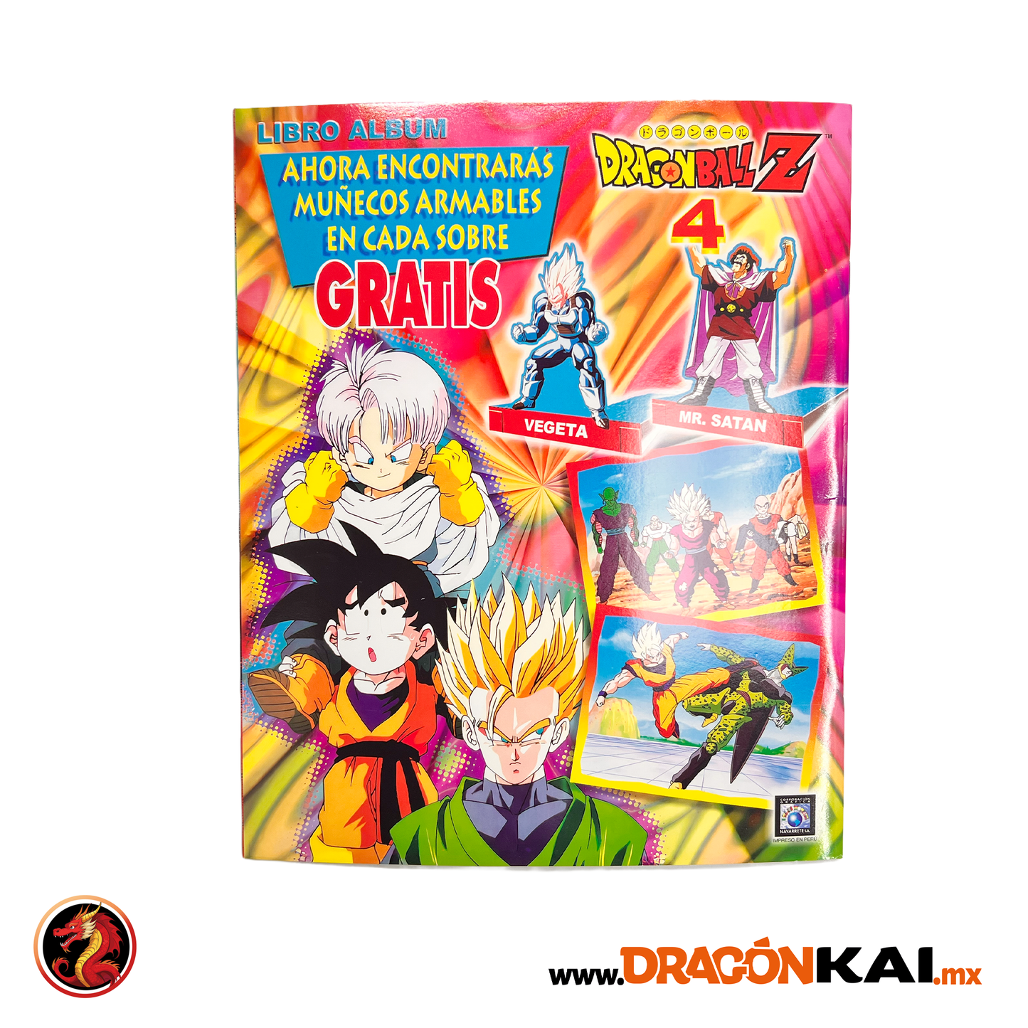 Álbum Dragon Ball Z4 (Re. Navarrete) + Set completo a pegar