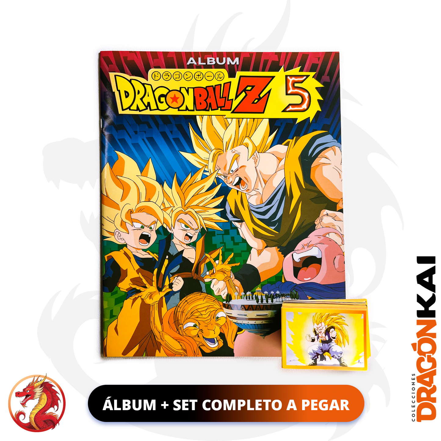 Álbum Dragon Ball Z5 (Re. Salo) + Set completo a pegar