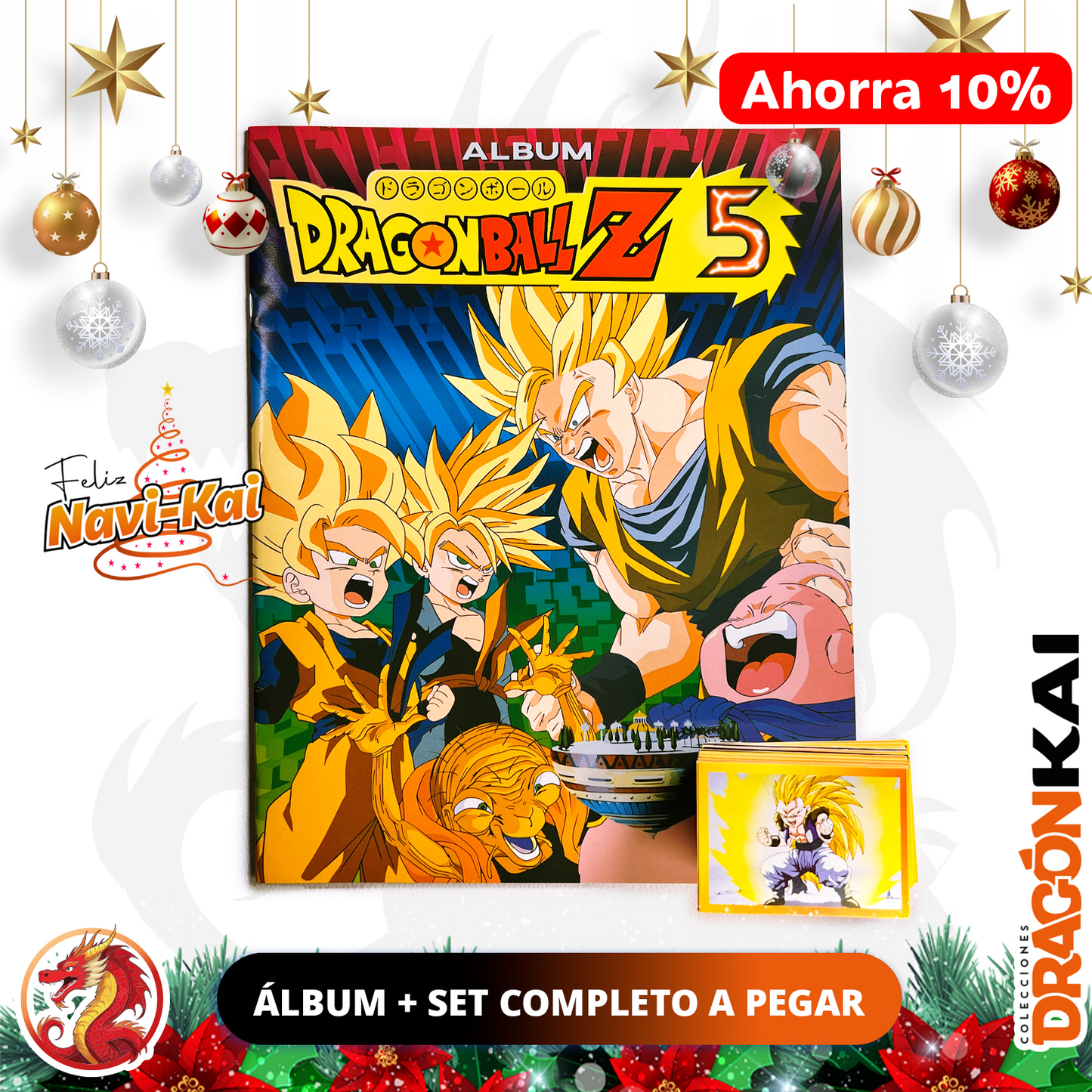 Álbum Dragon Ball Z5 (Re. Salo) + Set completo a pegar