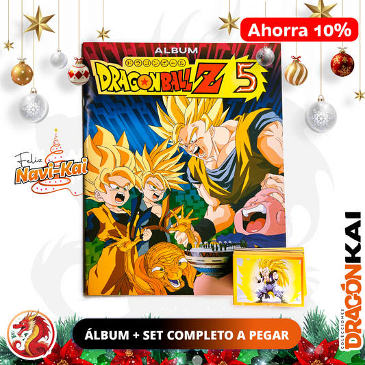 Álbum Dragon Ball Z5 (Re. Salo) + Set completo a pegar