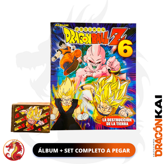 Álbum Dragon Ball Z 6 (Re. Navarrete) + Set completo a pegar