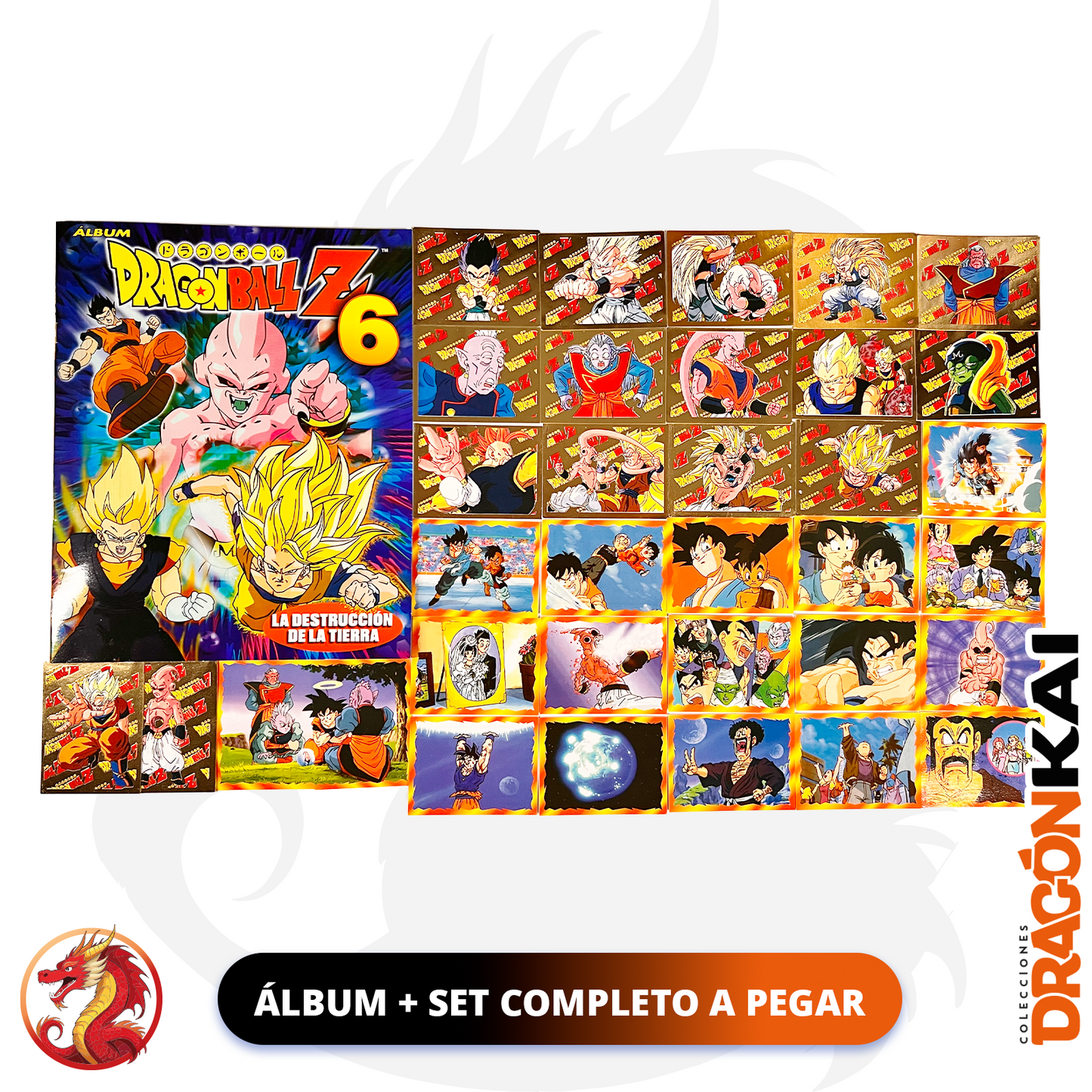 Álbum Dragon Ball Z 6 (Re. Navarrete) + Set completo a pegar