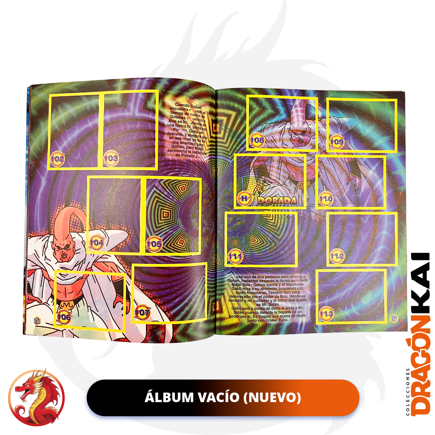 Álbum Dragon Ball Z 6 (Re. Navarrete) + Set completo a pegar