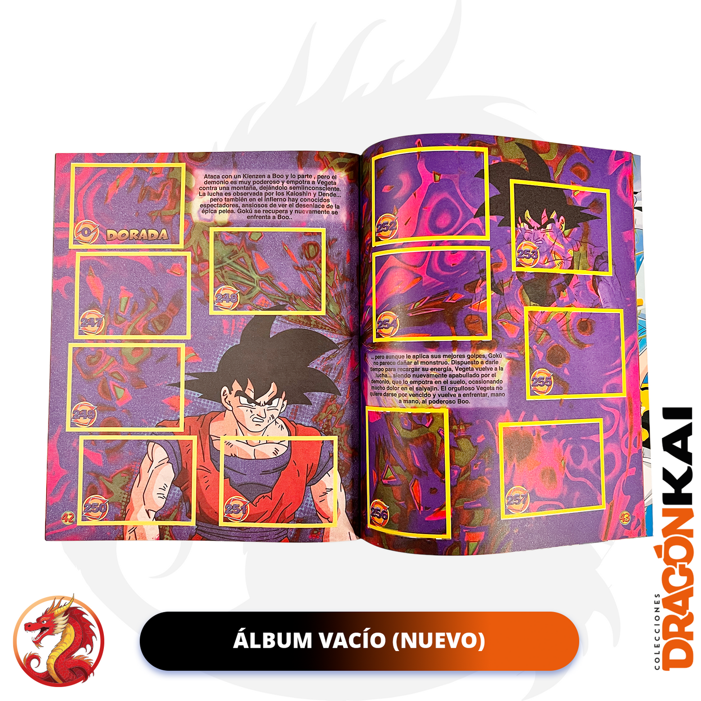 Álbum Dragon Ball Z 6 (Re. Navarrete) + Set completo a pegar