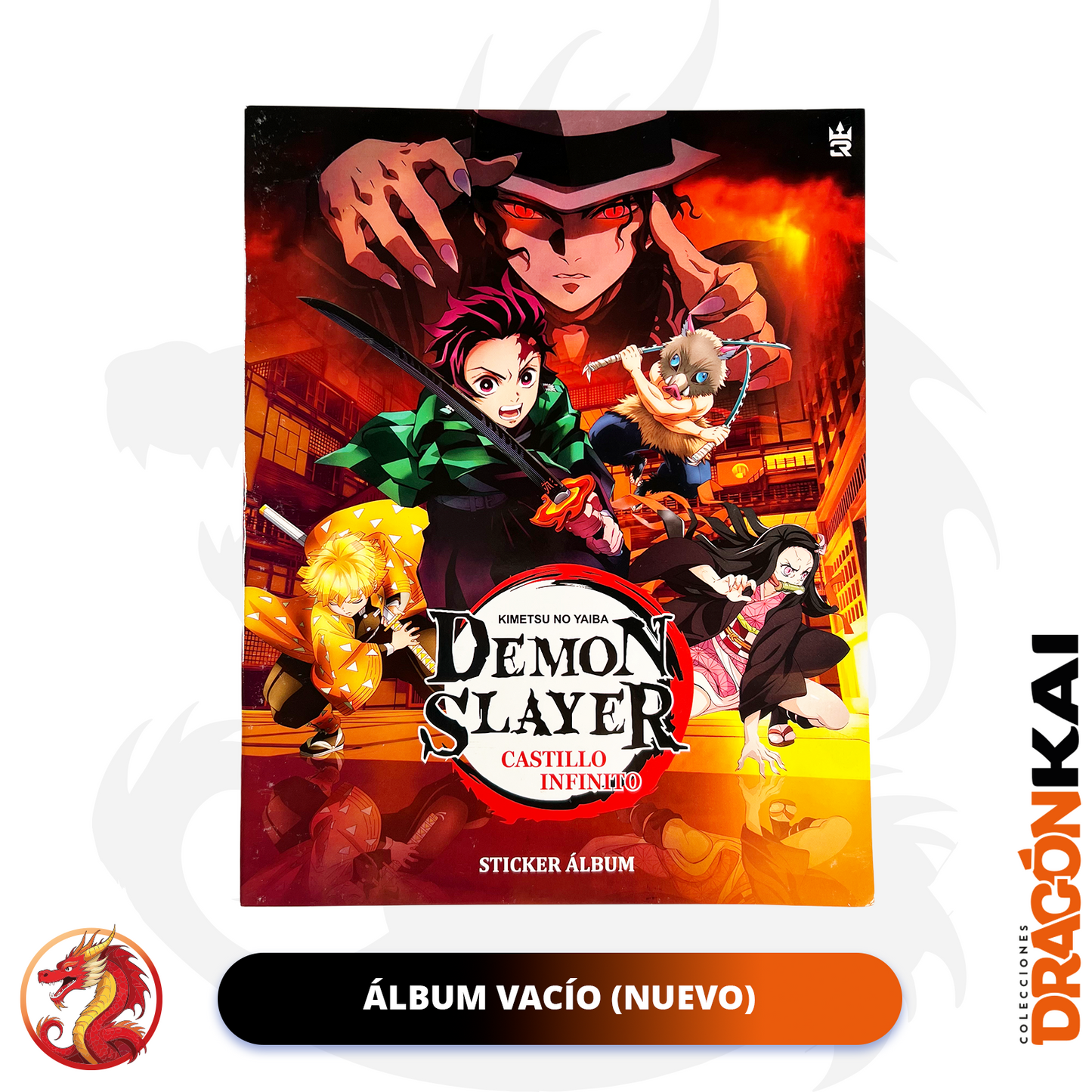 Álbum Demon Slayer: Castillo Infinito (Edit. 3 Reyes) + Set completo a pegar