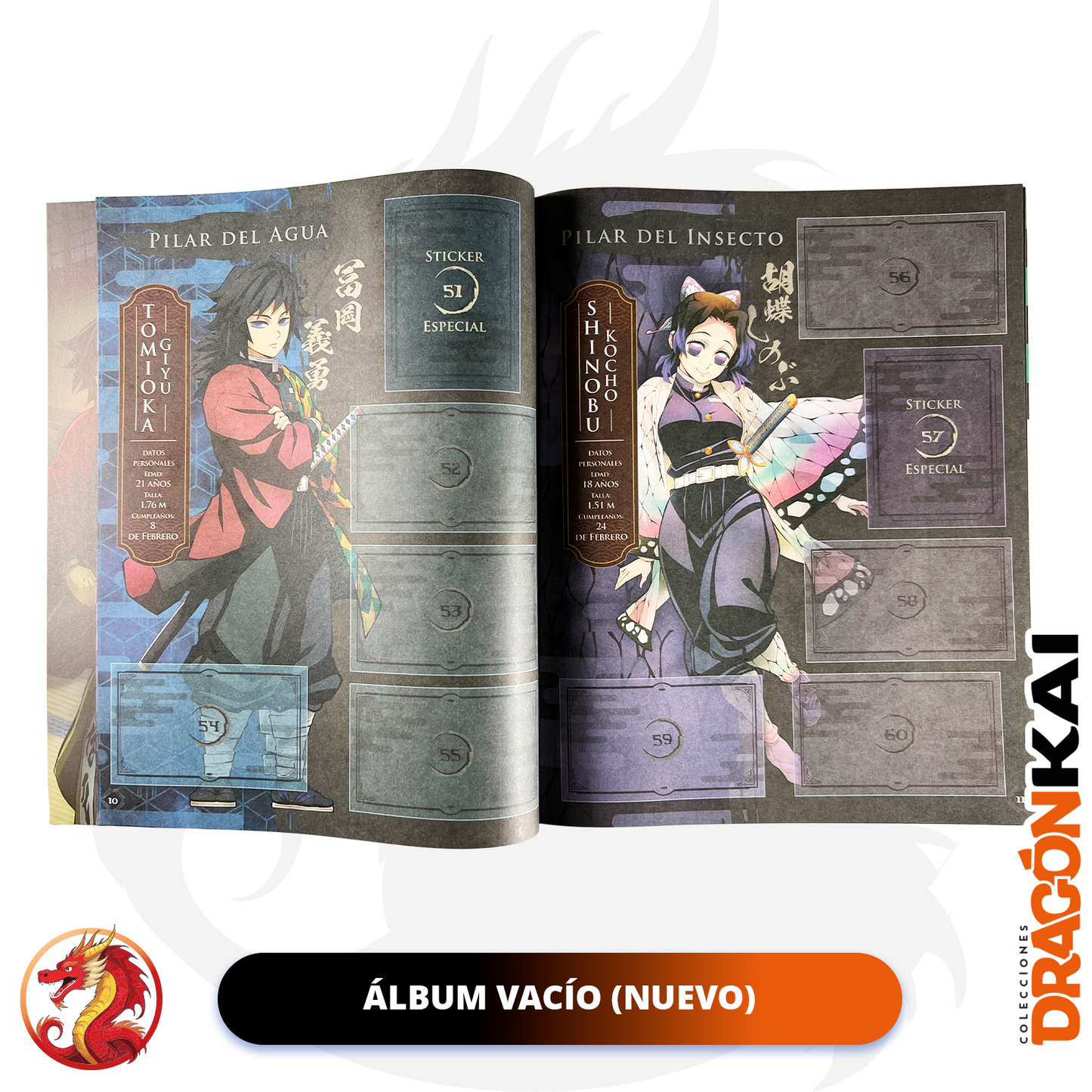 Álbum Demon Slayer: Castillo Infinito (Edit. 3 Reyes) + Set completo a pegar