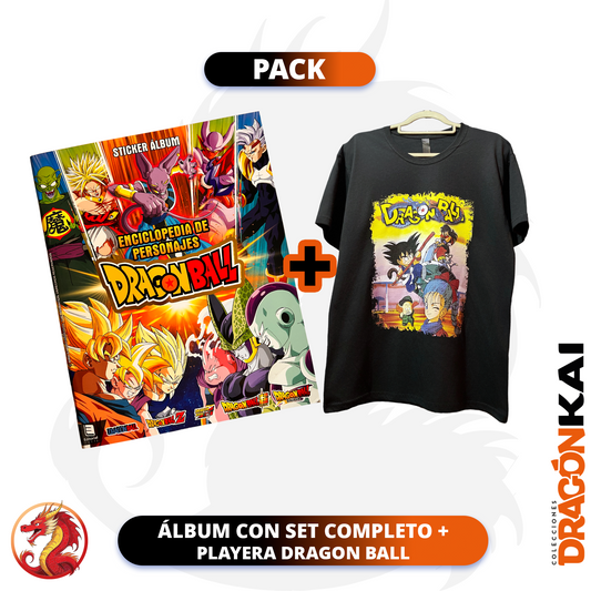 Pack: Enciclopedia Dragon Ball + Playera Dragon Ball | Portada 1996
