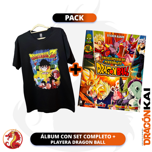 Pack: Enciclopedia Dragon Ball + Playera Dragon Ball Z| Portada 1997