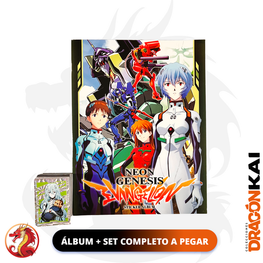 Álbum Evangelion + Set completo a pegar