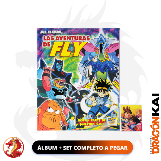 Álbum Las Aventuras de Fly (Re. Navarrete) + Set completo a pegar