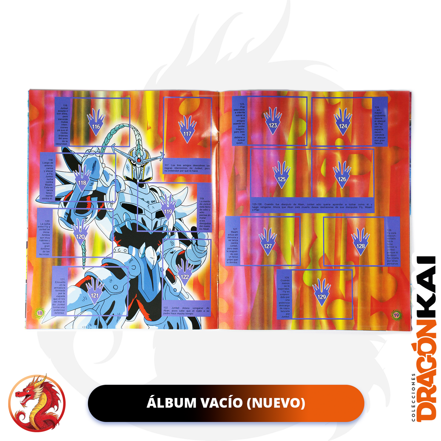 Álbum Las Aventuras de Fly (Re. Navarrete) + Set completo a pegar
