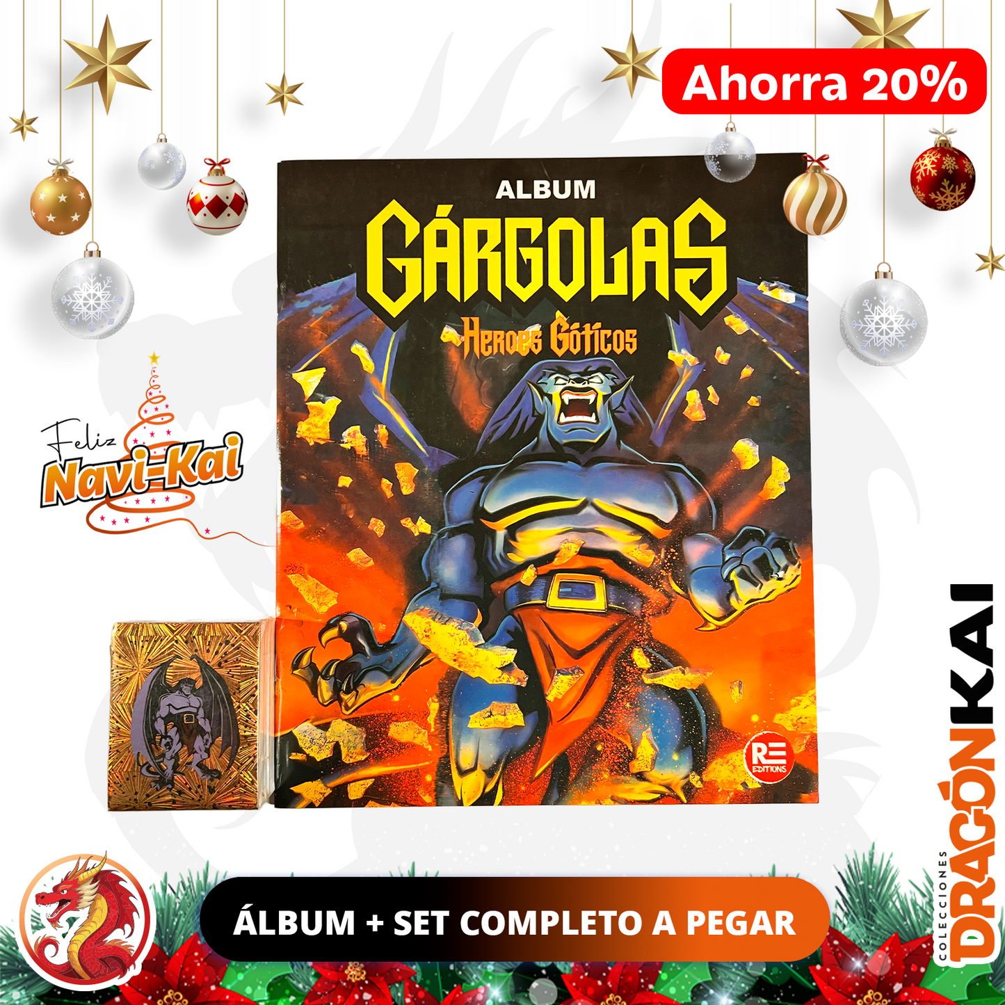 Álbum Gárgolas (Re. Salo) + Set completo a pegar