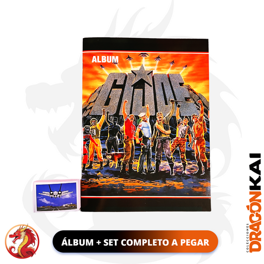 Álbum GiJoe + Set completo a pegar