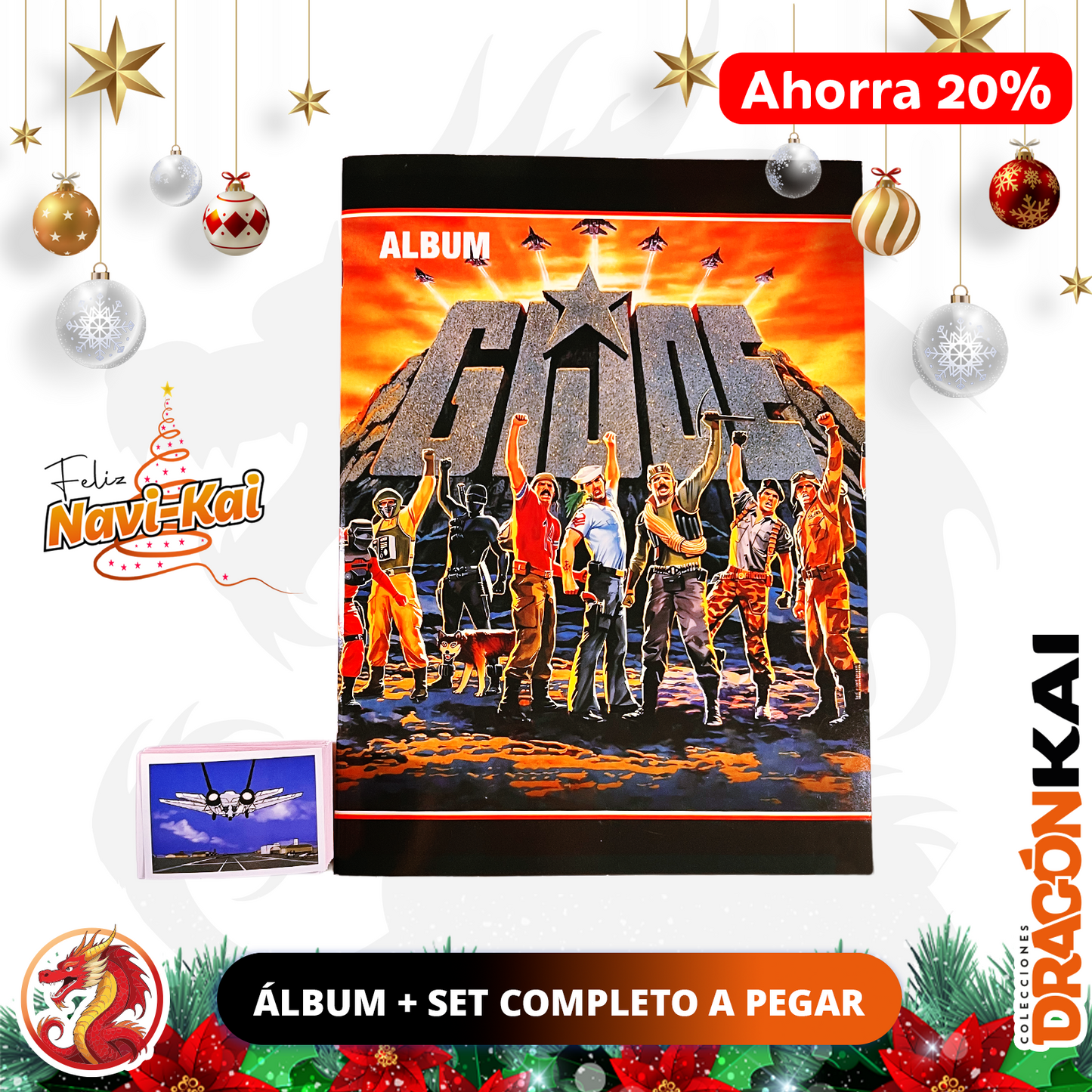 Álbum GiJoe + Set completo a pegar