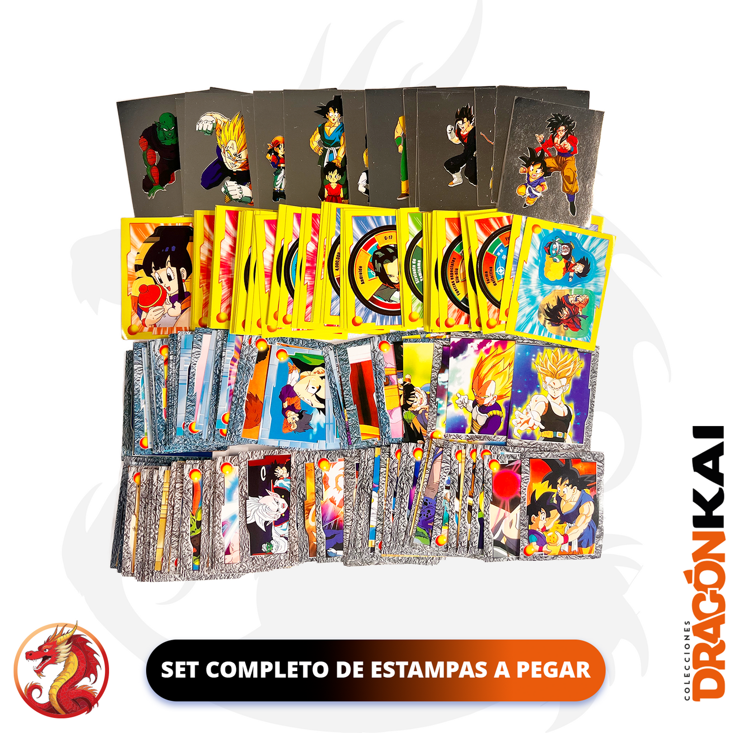 Álbum Dragon Ball: La Saga del Guerrero Dorado (Re. Navarrete - 2007) + Set completo a pegar