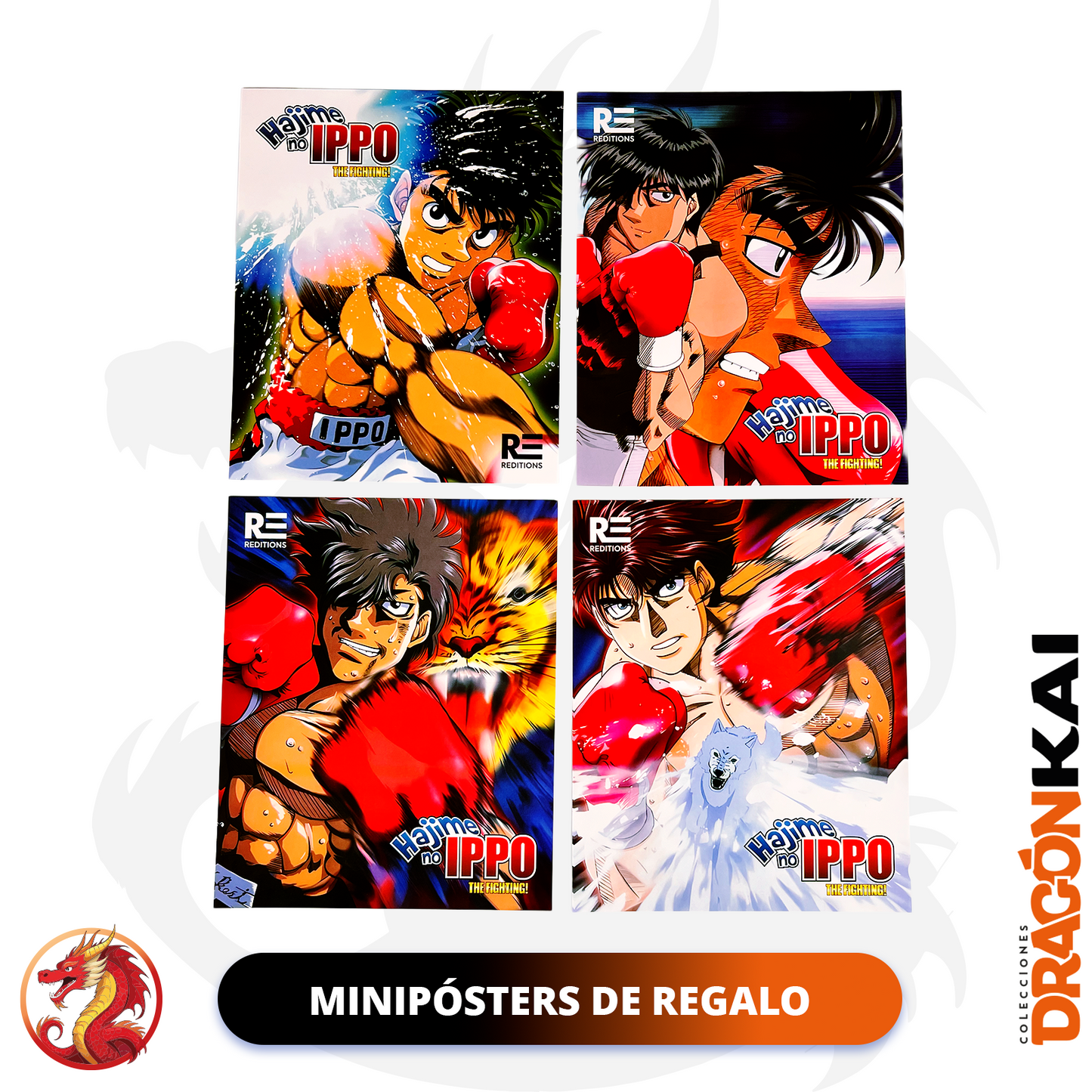 Álbum Hajime No Ippo + Set completo a pegar
