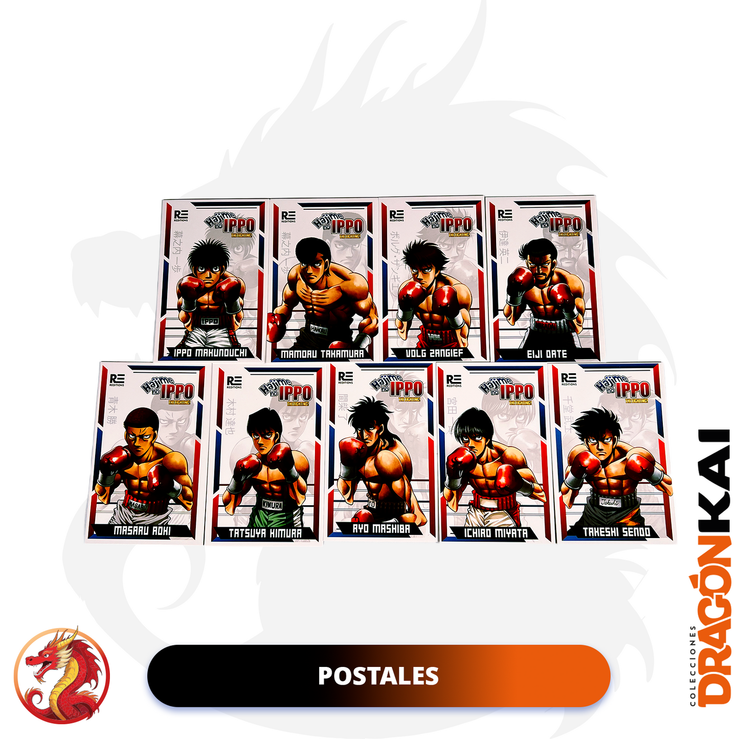 Álbum Hajime No Ippo + Set completo a pegar